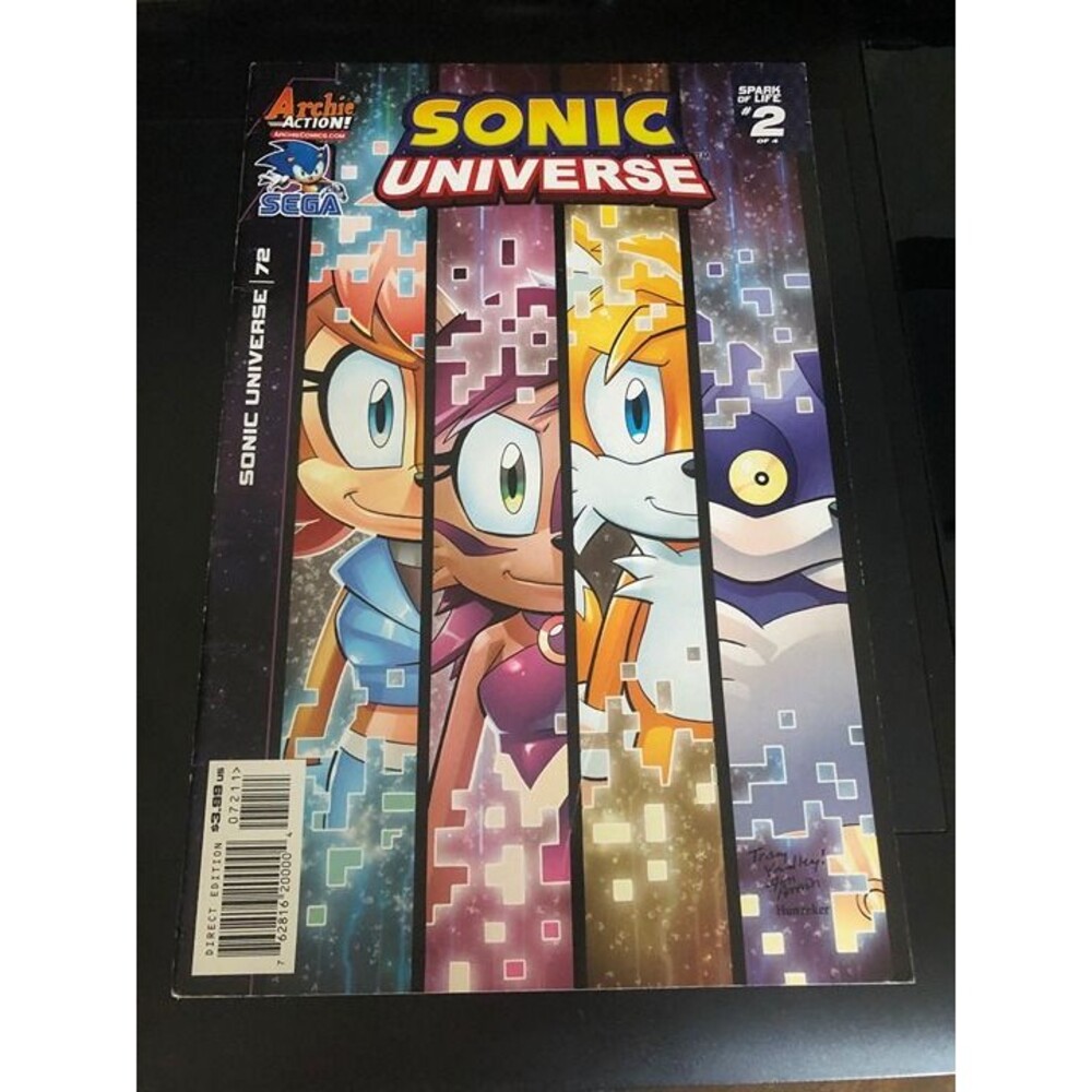 SONIC UNIVERSE Comic #72 March 2015 SPARK OF LIFE 2 of 4 Archie